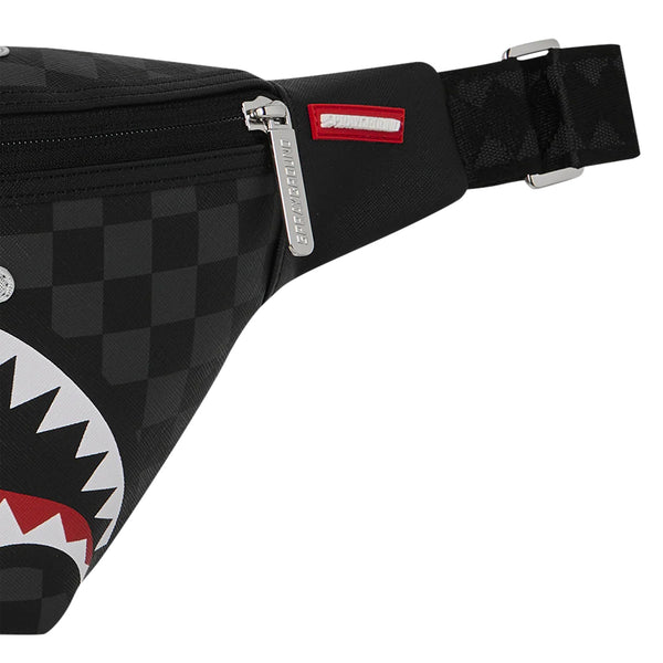 Canguro Sprayground Smeared Grunge OG Negro