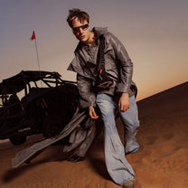 Canguro Sprayground Smeared Grunge OG Negro