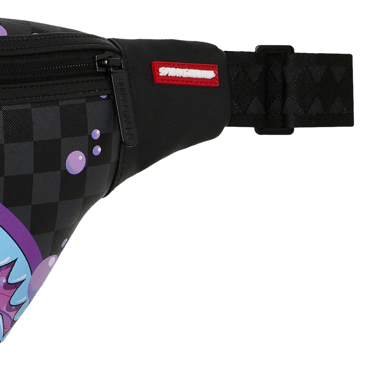 Canguro Sprayground Purple Slime Takeover Negro
