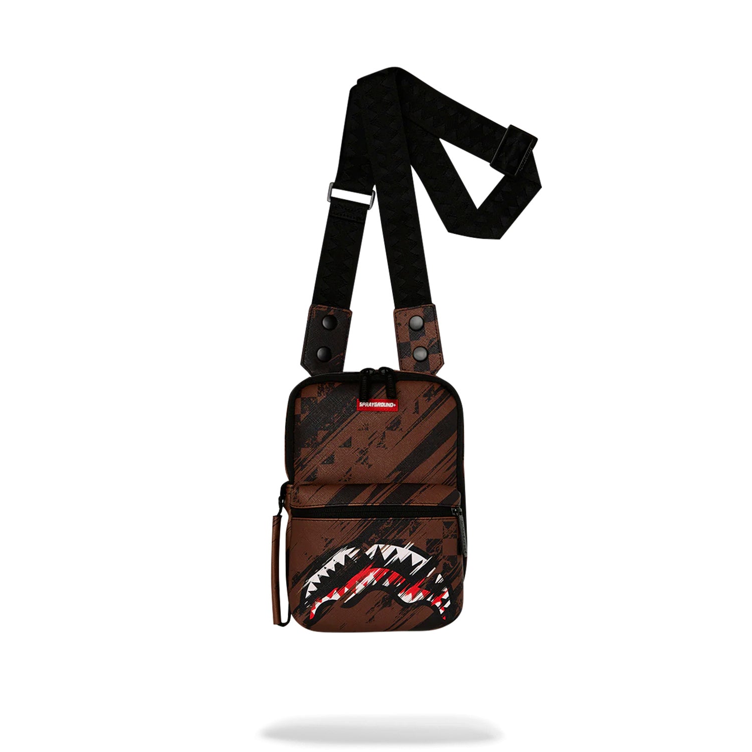 Bolso Sprayground Smeared Grunge OG Marron
