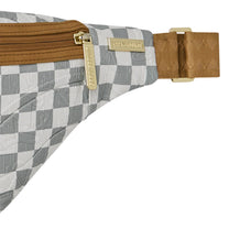 Canguro Sprayground Graff Embossed Cream Check Blanco