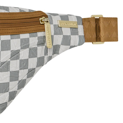 Canguro Urbano Unisex Sprayground Cangurera Graff Embossed Cream Check Savvy