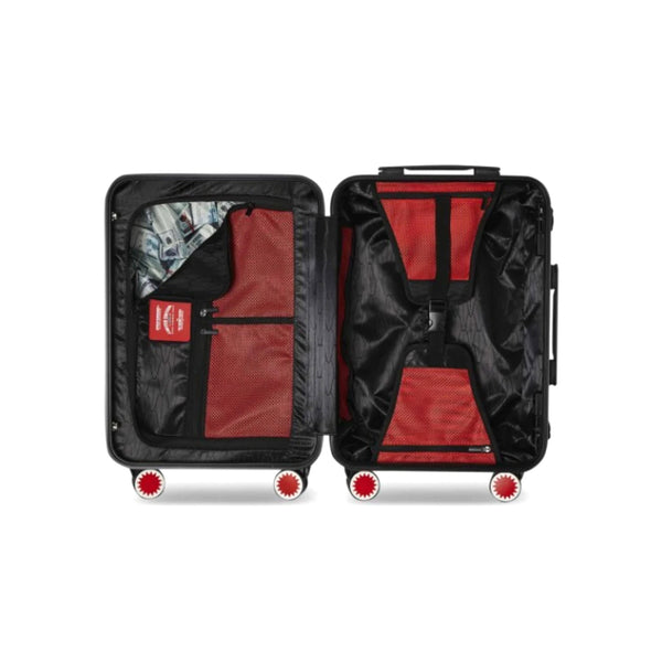 Maletin Urbano Unisex Sprayground Equipaje De Mano Sharks In Paris Paint