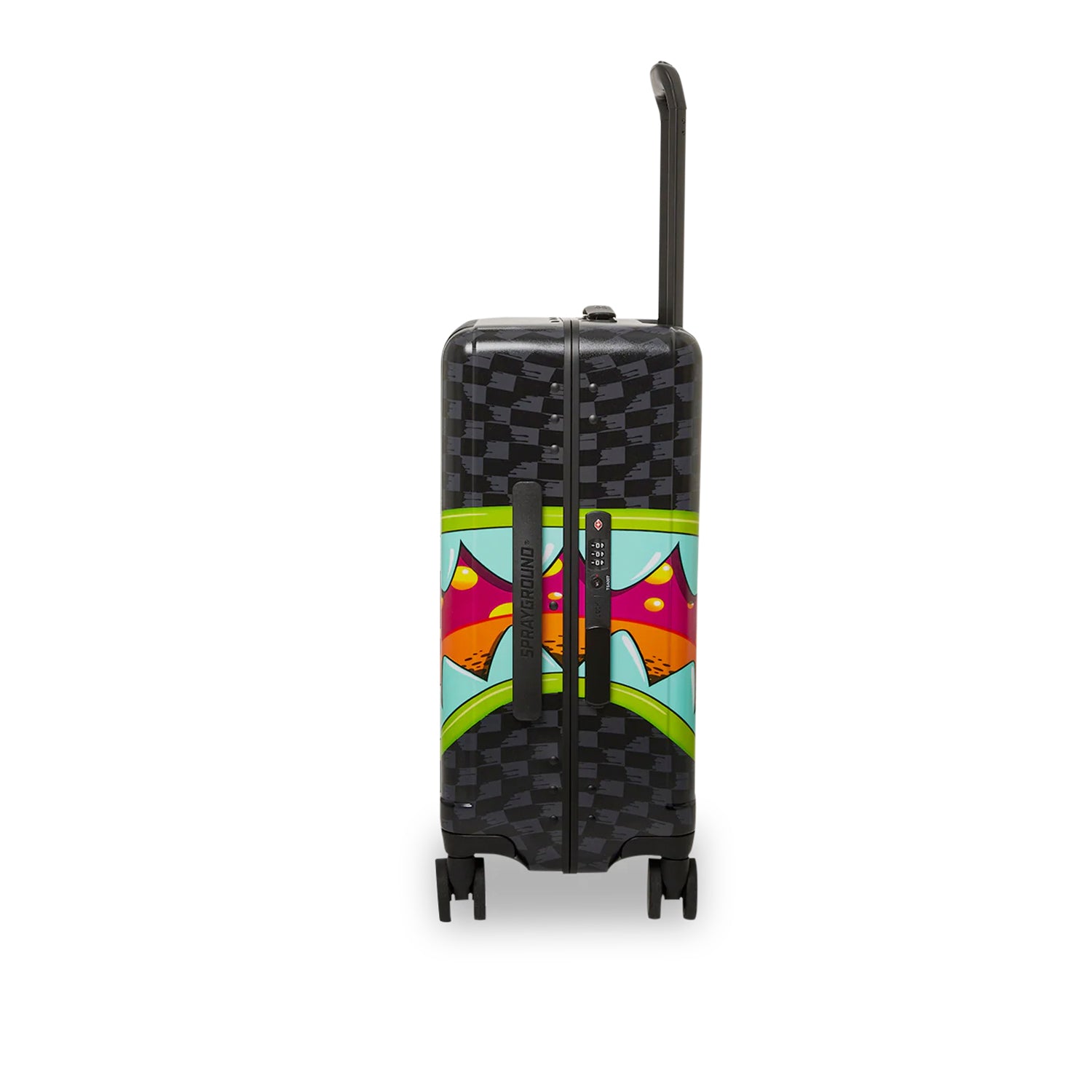 Maleta Urbano Unisex Sprayground Equipaje De Mano Slime Takeover de lado - 910cl256nsz