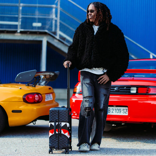 Maleta Urbano Unisex Sprayground Equipaje De Mano Unfinished Drip