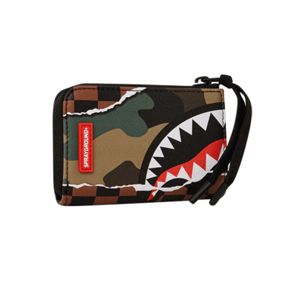 Billetera Urbano Unisex Sprayground Billetera Tear It Up Camo