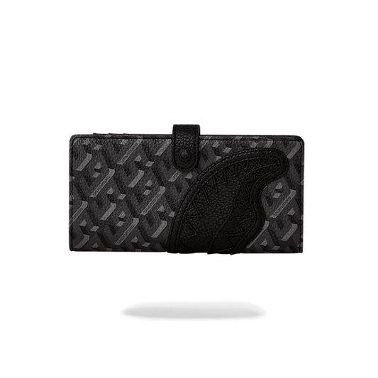 Billetera Urbano Unisex Sprayground Billetera 3dsg Blackout