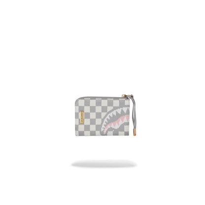 Billetera Urbano Unisex Sprayground Knit Sharks In Paris In Cream