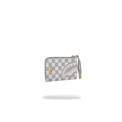 Billetera Urbano Unisex Sprayground Knit Sharks In Paris In Cream