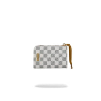 Billetera Sprayground Graff Embossed Cream Check Blanco