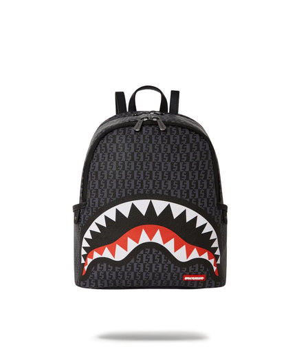 Mochila Urbano Mujer Sprayground Money Check Gris Savage