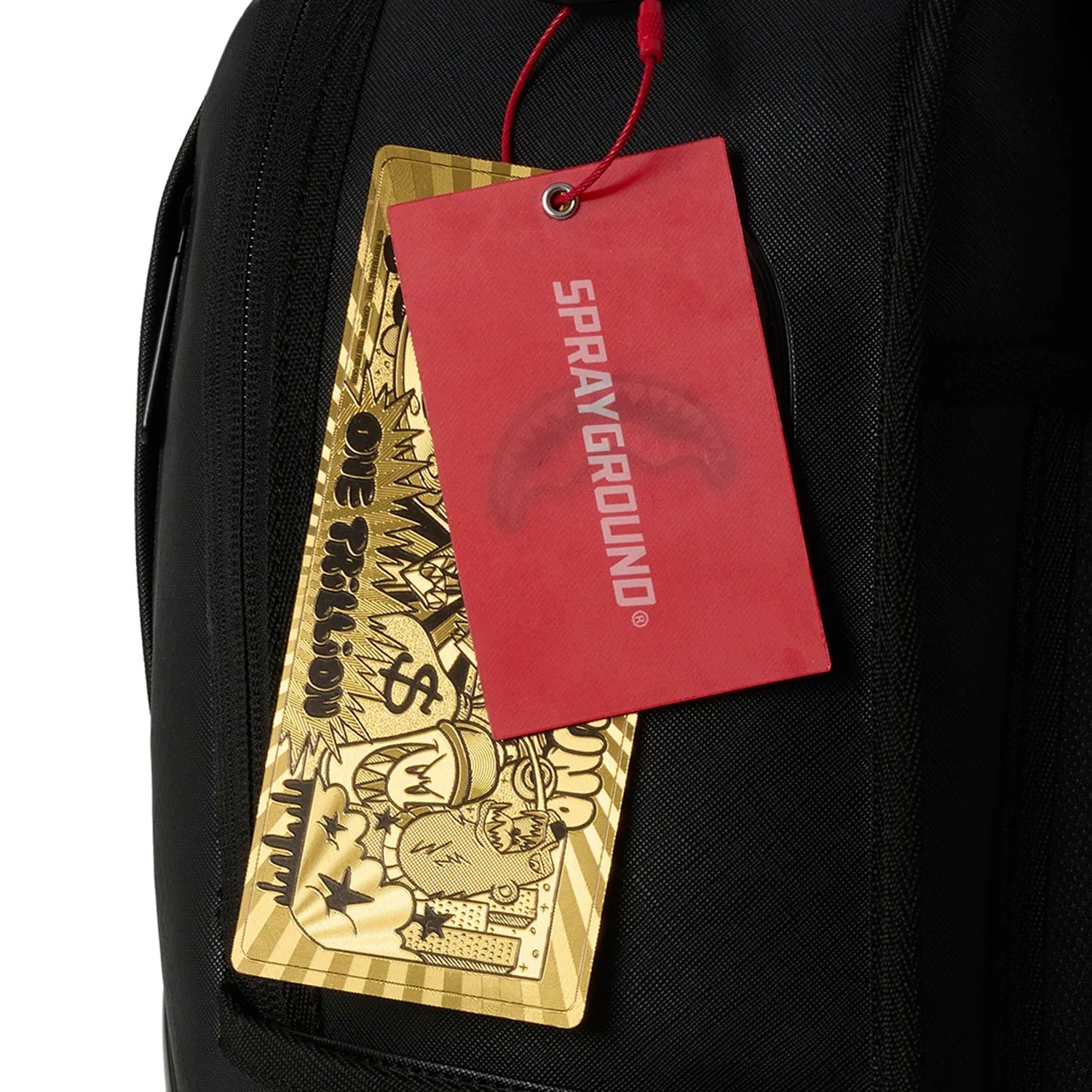 Mochila Urbano Unisex Sprayground Blacked Out Metallic Drip