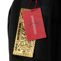 Mochila Urbano Unisex Sprayground Blacked Out Metallic Drip