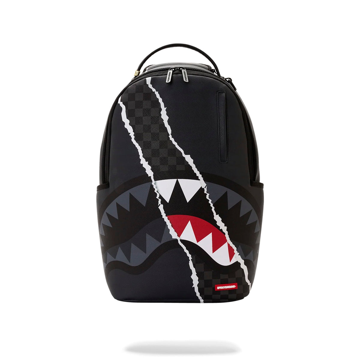 Mochila Urbano Unisex Sprayground Center Rip Revealing Gray Check