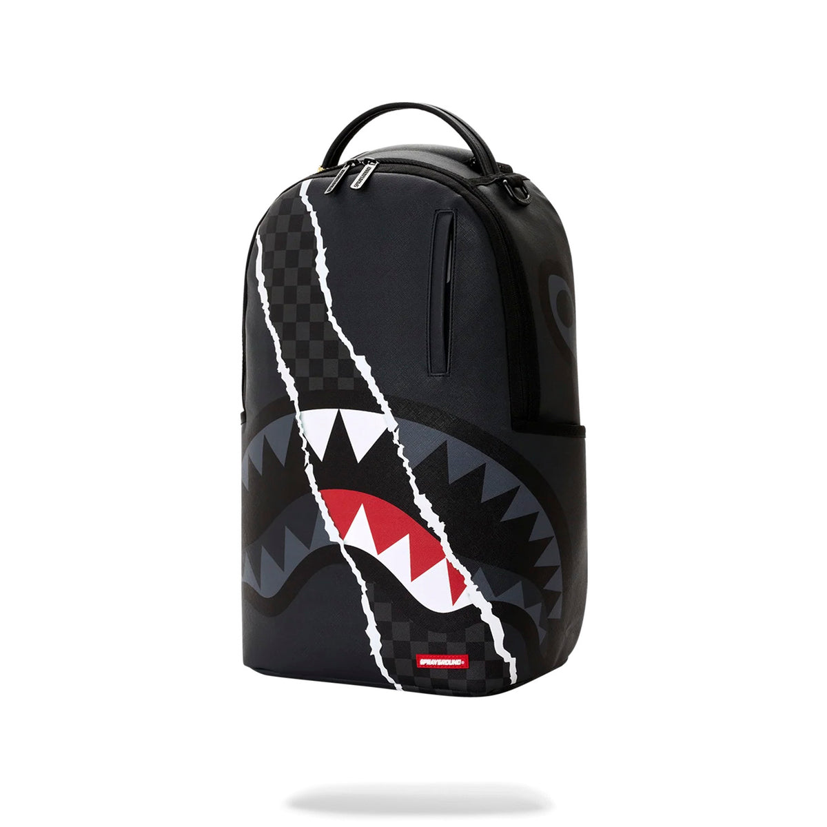 Mochila Urbano Unisex Sprayground Center Rip Revealing Gray Check
