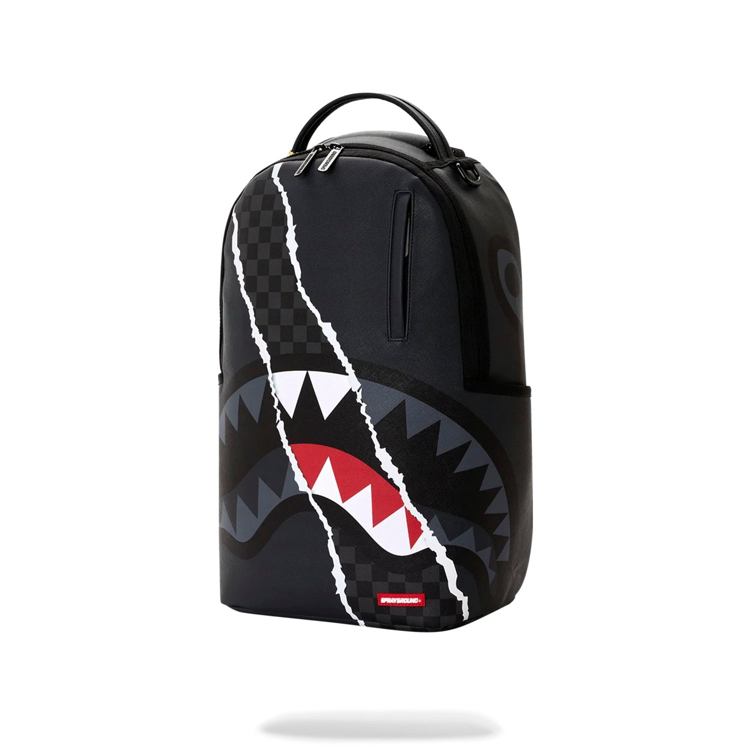 Mochila Urbano Unisex Sprayground Center Rip Revealing Gray Check