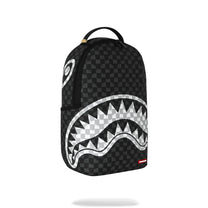 Mochila Urbano Unisex Sprayground Black And White Drip Check Shark
