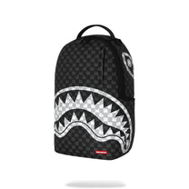 Mochila Urbano Unisex Sprayground Black And White Drip Check Shark