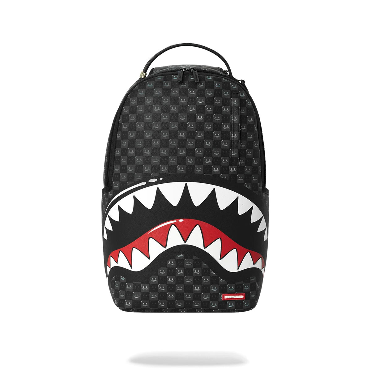 Mochila Urbano Unisex Sprayground Sharks In Paris Wtf Bubbly Black Check