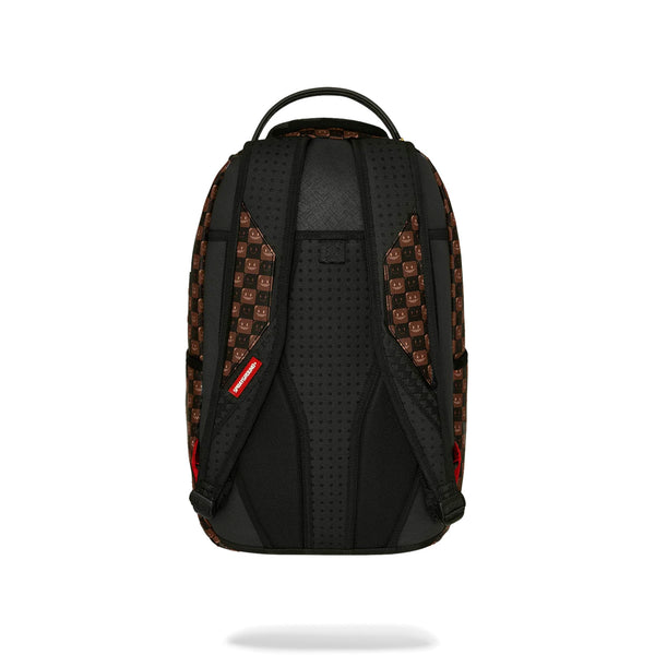 Mochila Sprayground Sharks In Paris Wtf Bubble Brown Check Marron