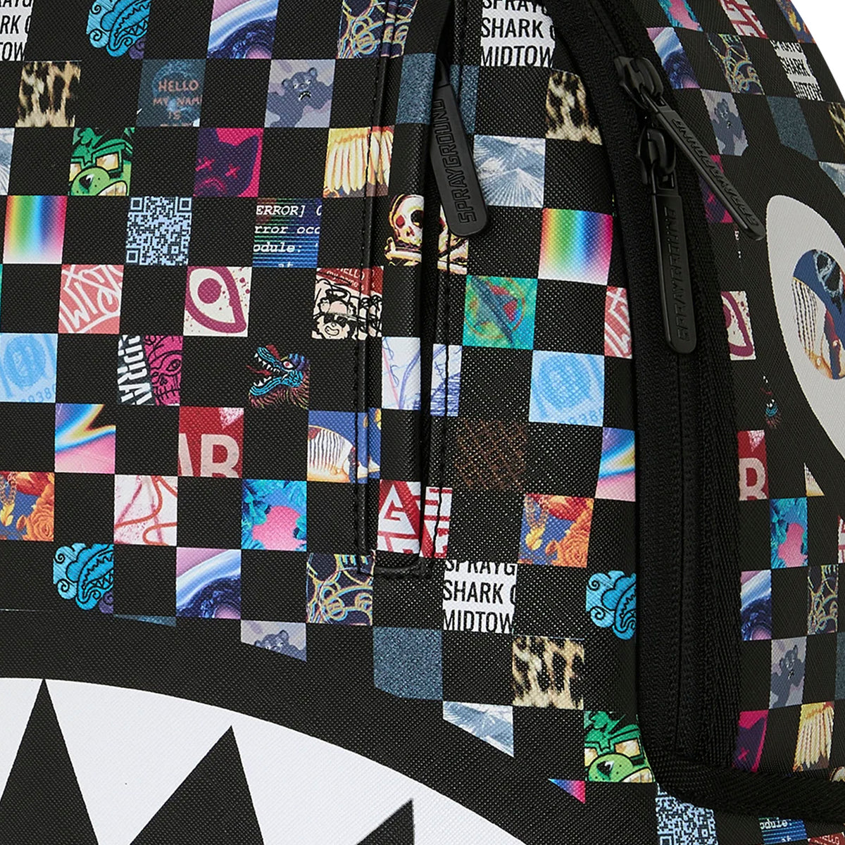 Mochila Urbano Unisex Sprayground Crazy Check