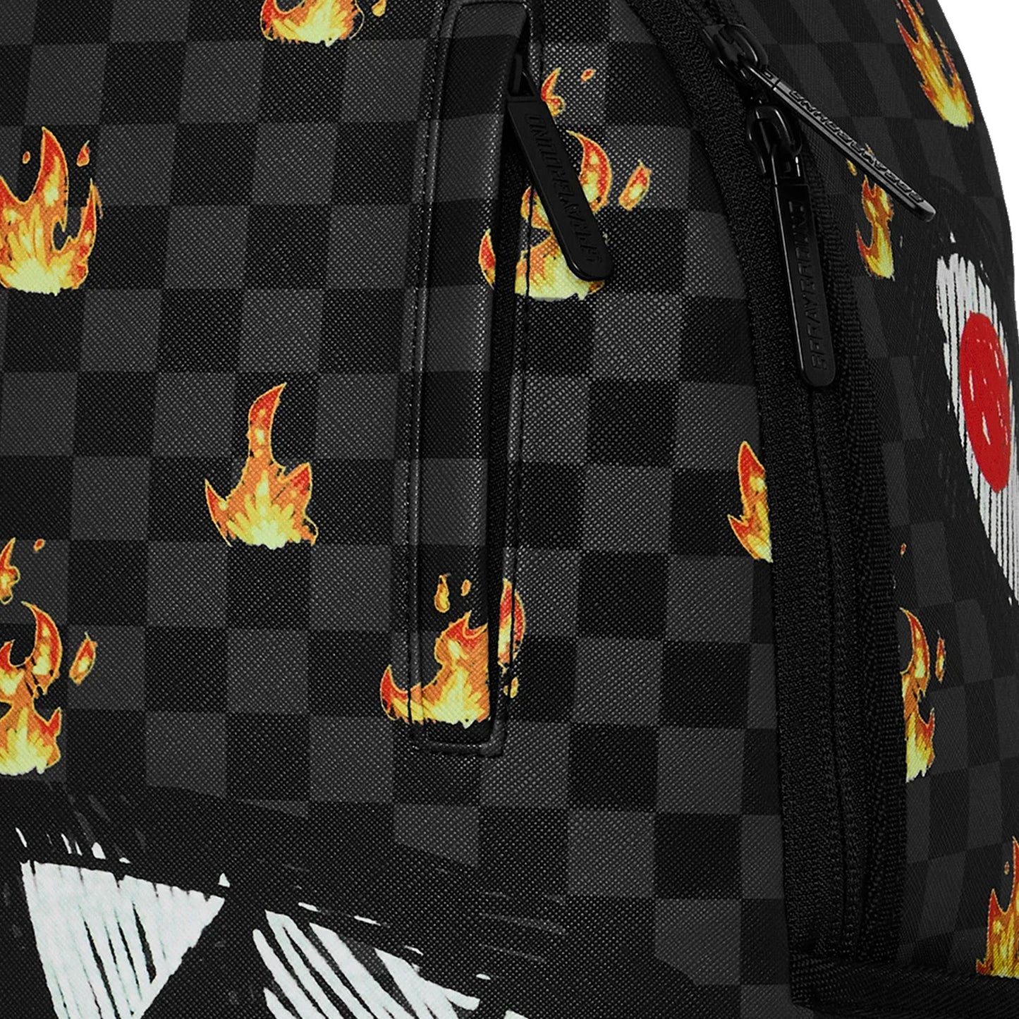 Mochila Urbano Unisex Sprayground Scribble Fire Check