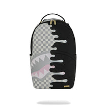 Mochila Sprayground Cream Check Unfinished Shark Negro