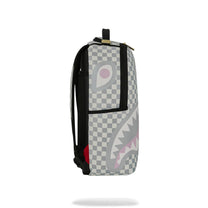 Mochila Sprayground Cream Check Unfinished Shark Negro