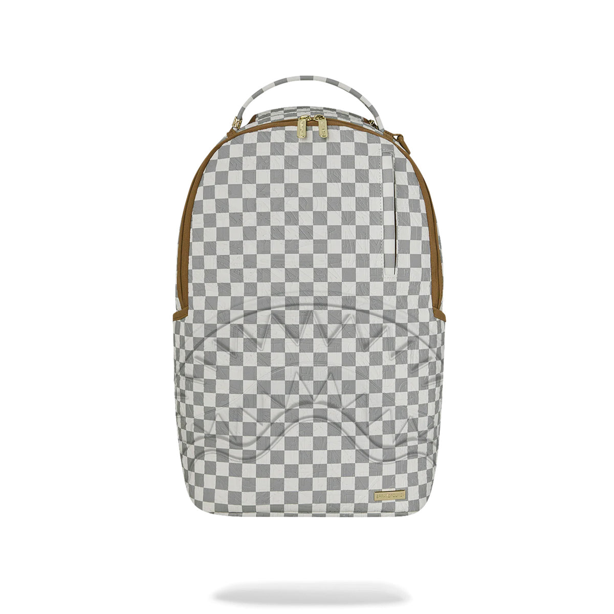 Mochila Sprayground Graff Embossed Cream Check Blanco