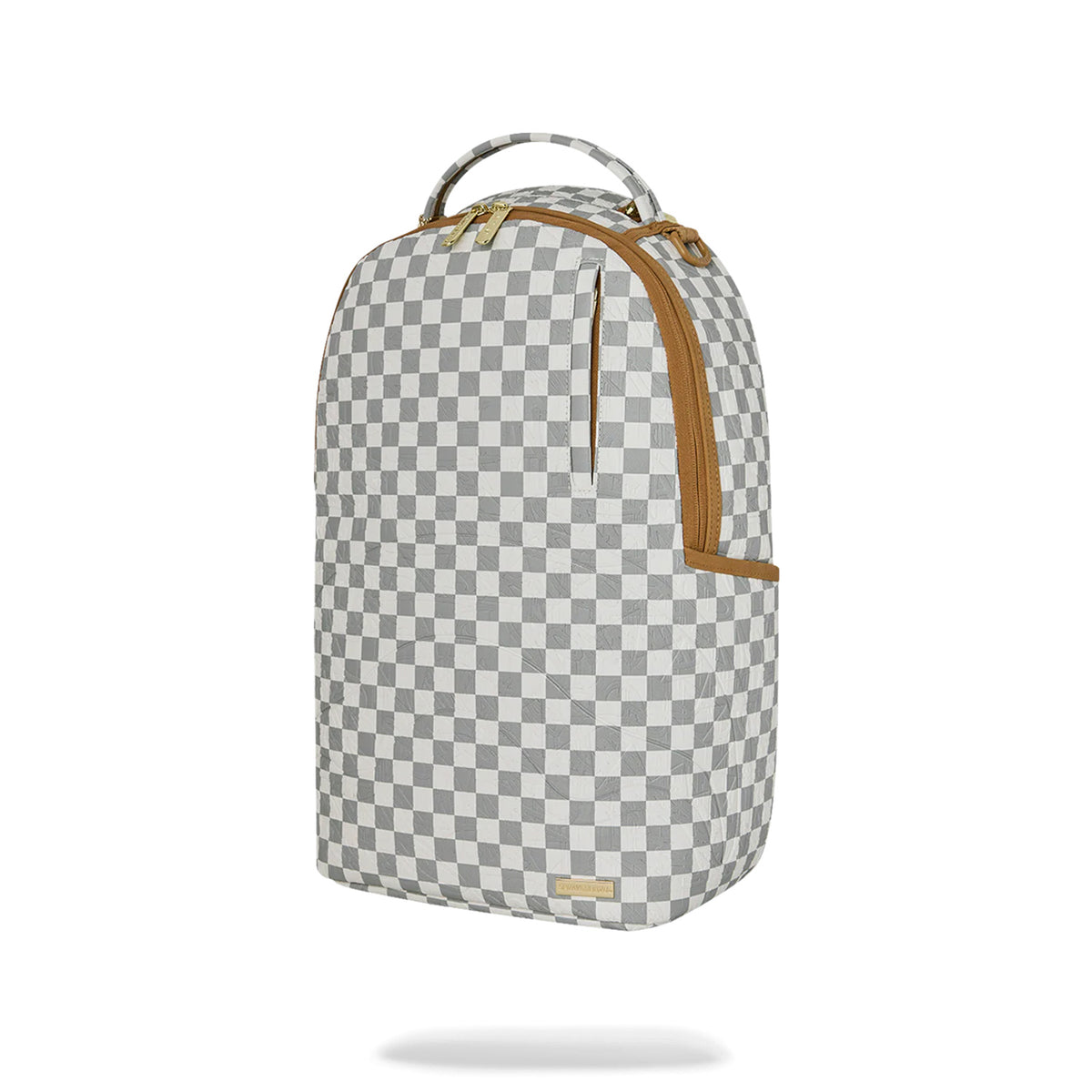 Mochila Sprayground Graff Embossed Cream Check Blanco