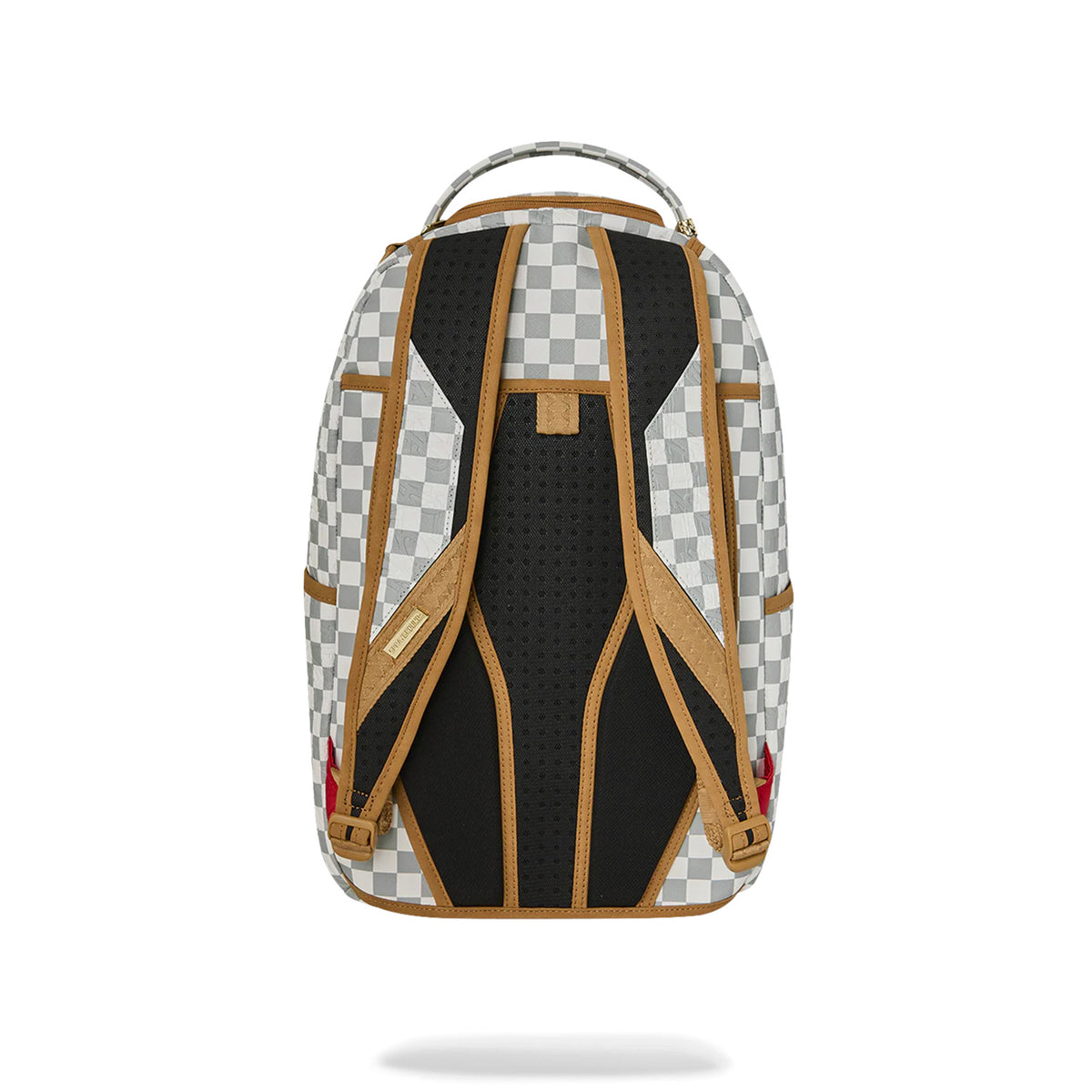 Mochila Sprayground Graff Embossed Cream Check Blanco