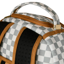 Mochila Sprayground Graff Embossed Cream Check Blanco