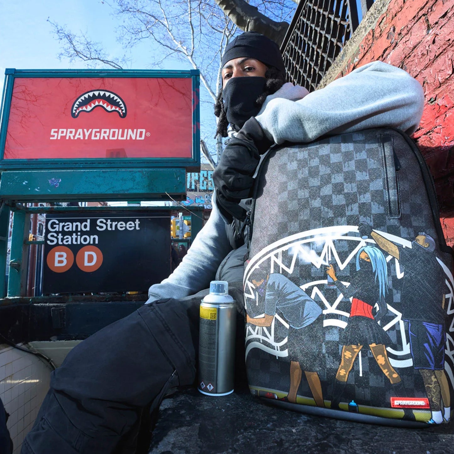 Mochila Urbano Unisex Sprayground Subway Vandals