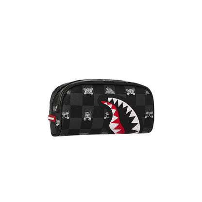 Cartera Urbano Unisex Sprayground Lapicera Gray Peeking Character Check