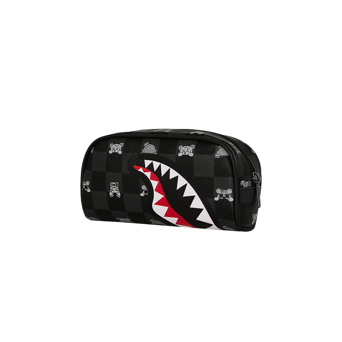 Cartera Urbano Unisex Sprayground Lapicera Gray Peeking Character Check