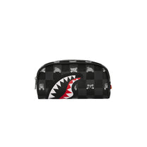 Cartera Sprayground Gray Peeking Character Check Negro