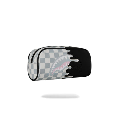 Cartera Urbano Unisex Sprayground Lapicera Cream Check Unfinished Shark