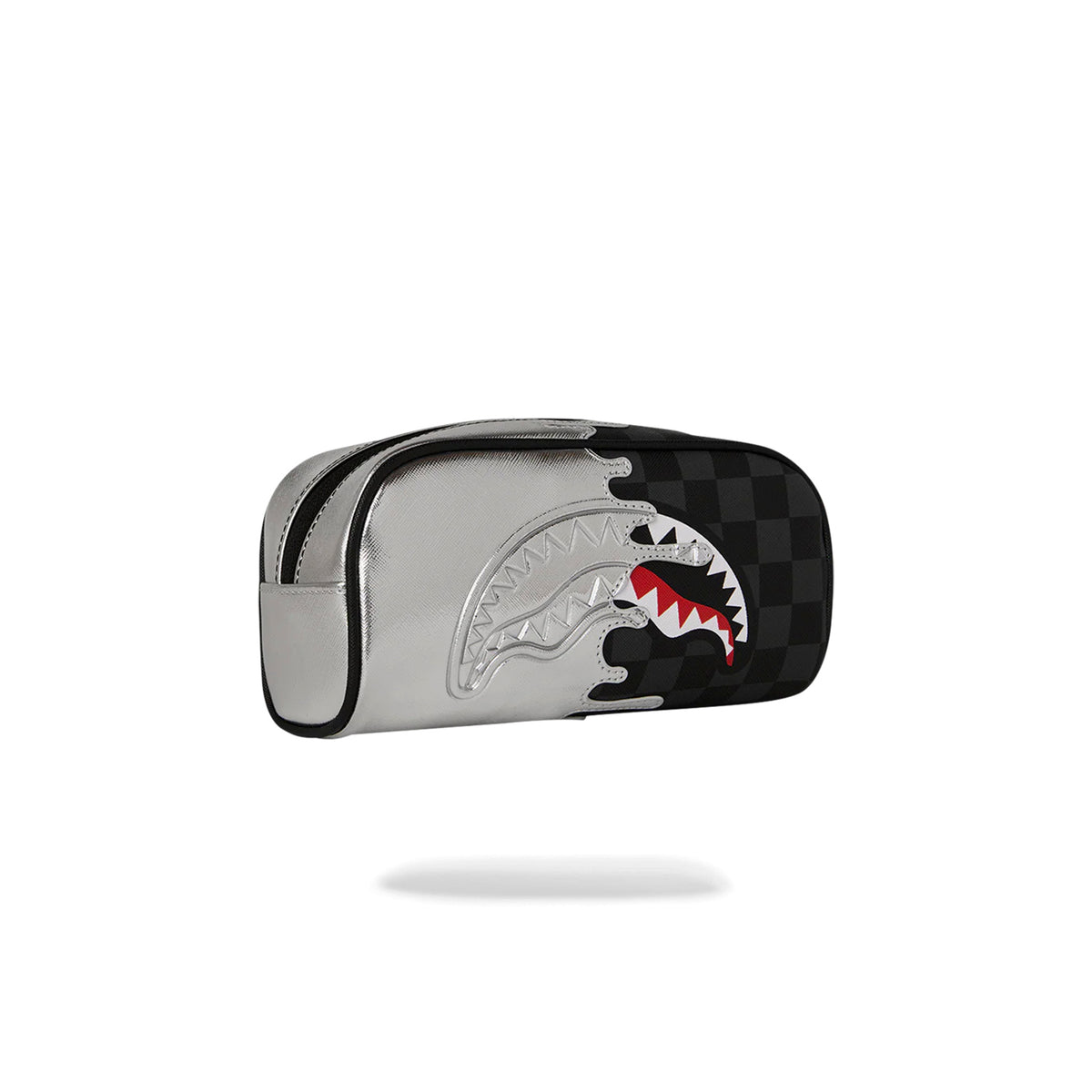 Cartera Sprayground Cream Check Unfinished Shark Negro