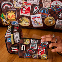 Cartera Sprayground Mickey Global Mogul Style Marron