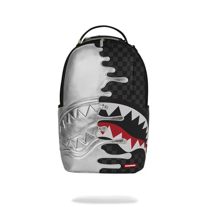 Mochila Urbano Unisex Sprayground Mochila Silver Side Drip Black Check