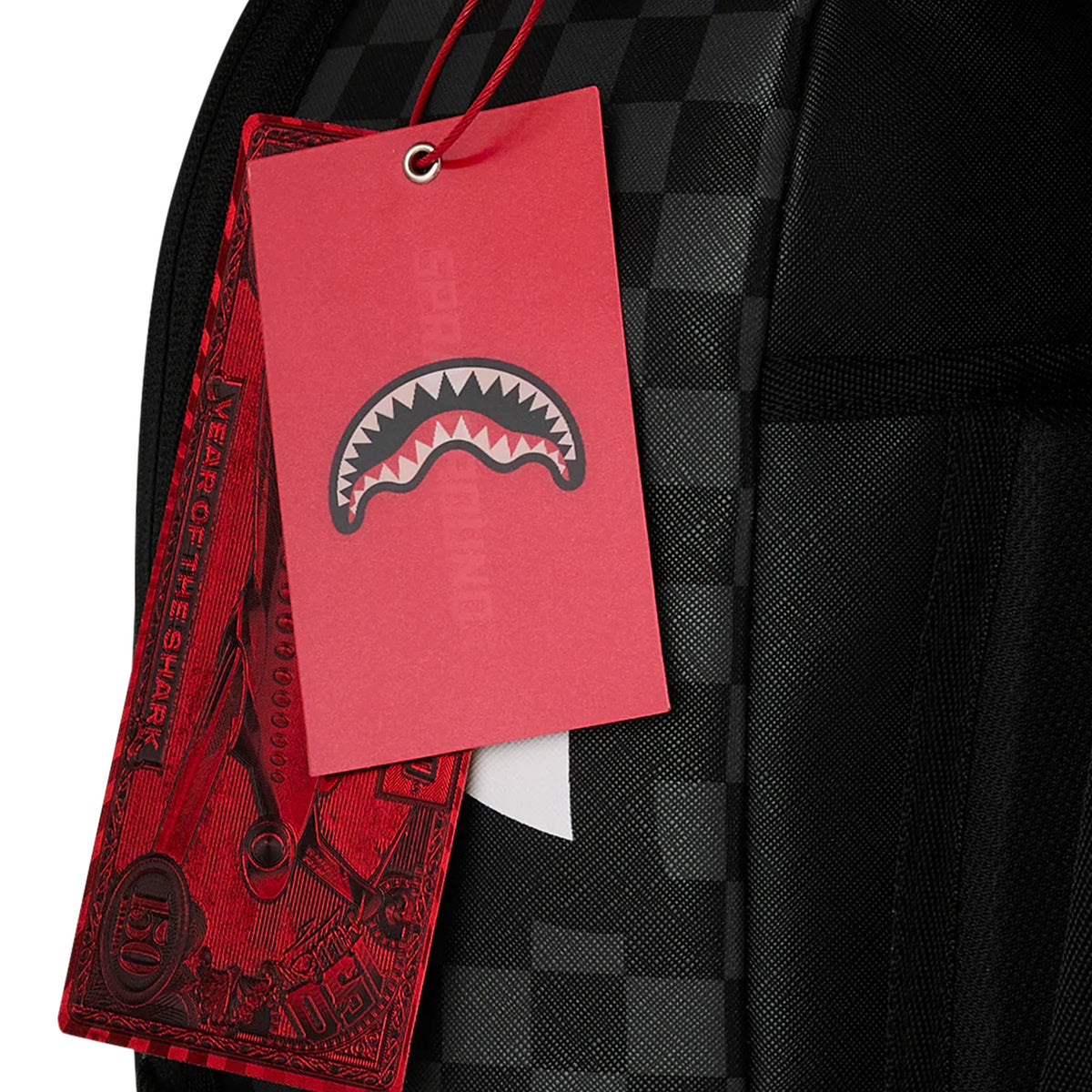 Mochila Urbano Unisex Sprayground Mochila Silver Side Drip Black Check