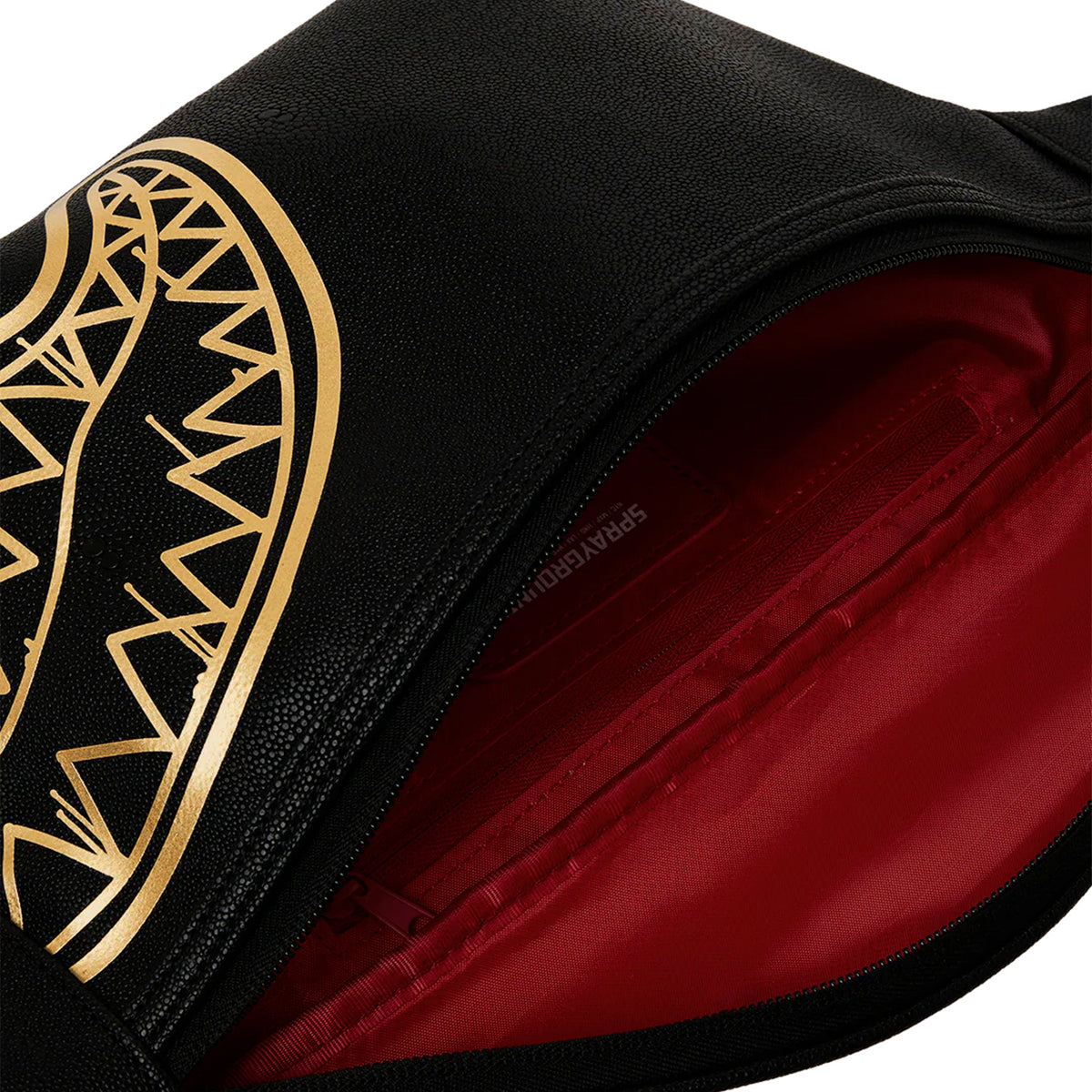 Canguro Sprayground That Gold Drap Negro