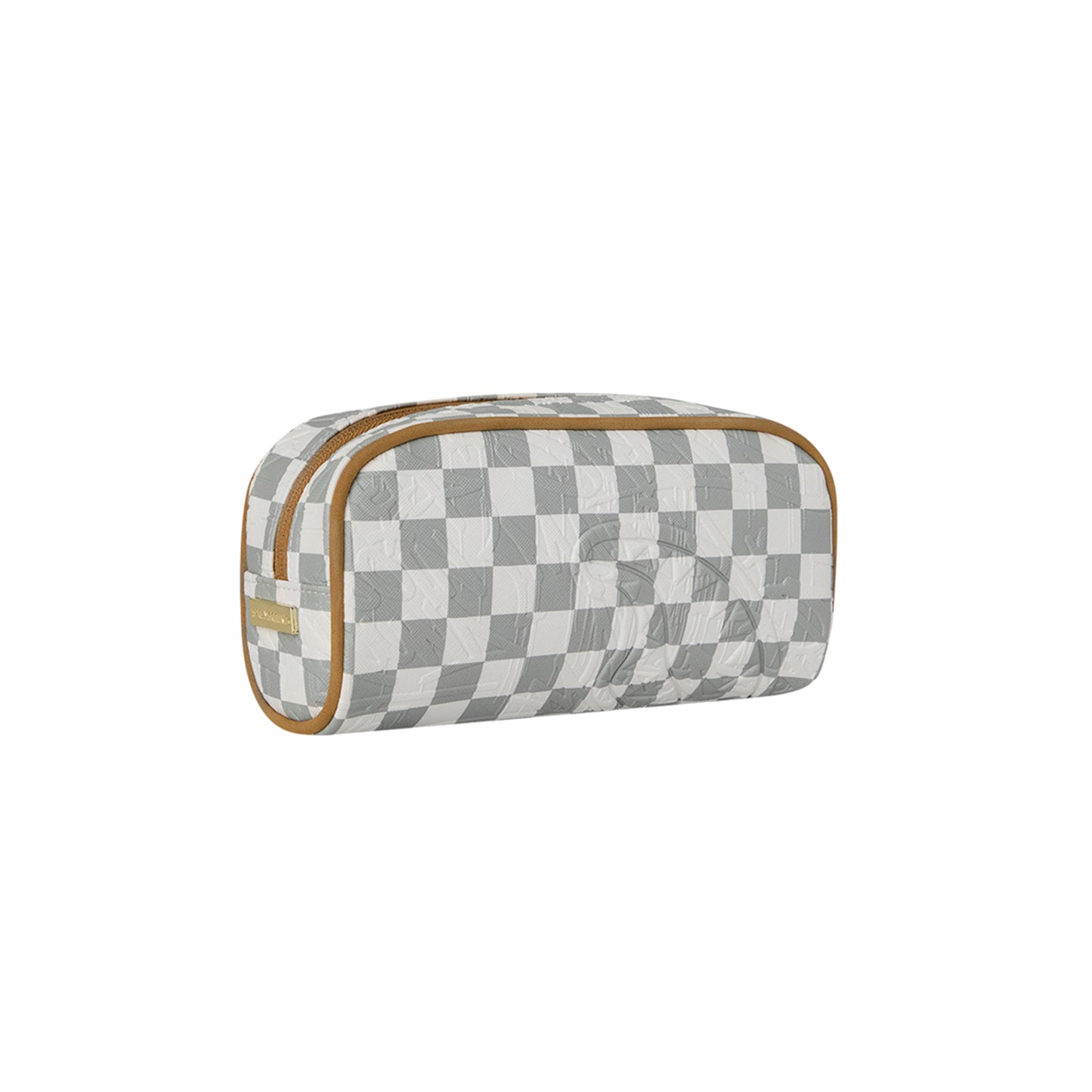Cartera Urbano Unisex Sprayground Estuche Graff Embossed Cream Check