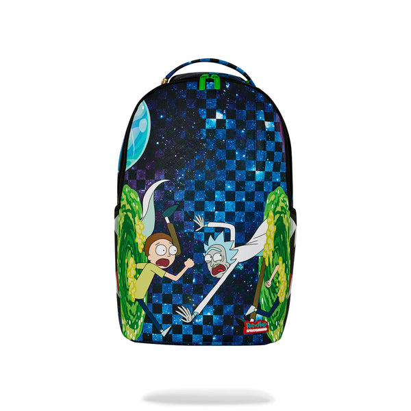 Mochila Sprayground Unisex Rick And Morty Portal Limited Edition Multicolor