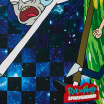 Mochila Sprayground Unisex Rick And Morty Portal Limited Edition Multicolor