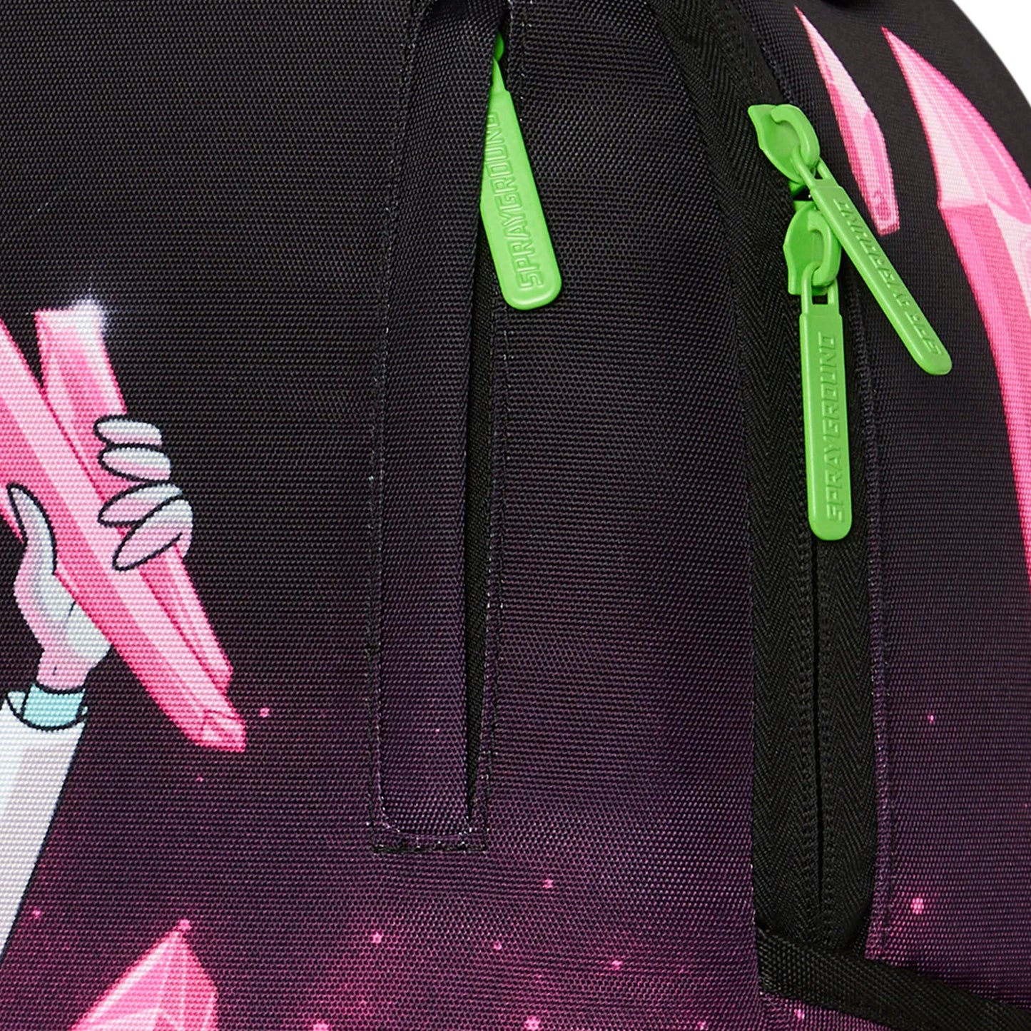 Mochila Urbano Unisex Sprayground Rick And Morty Kalaxian Crystal Pile