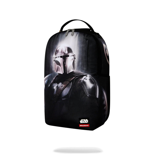 Mochila Sprayground Unisex Star Wars Mando Leader Negro