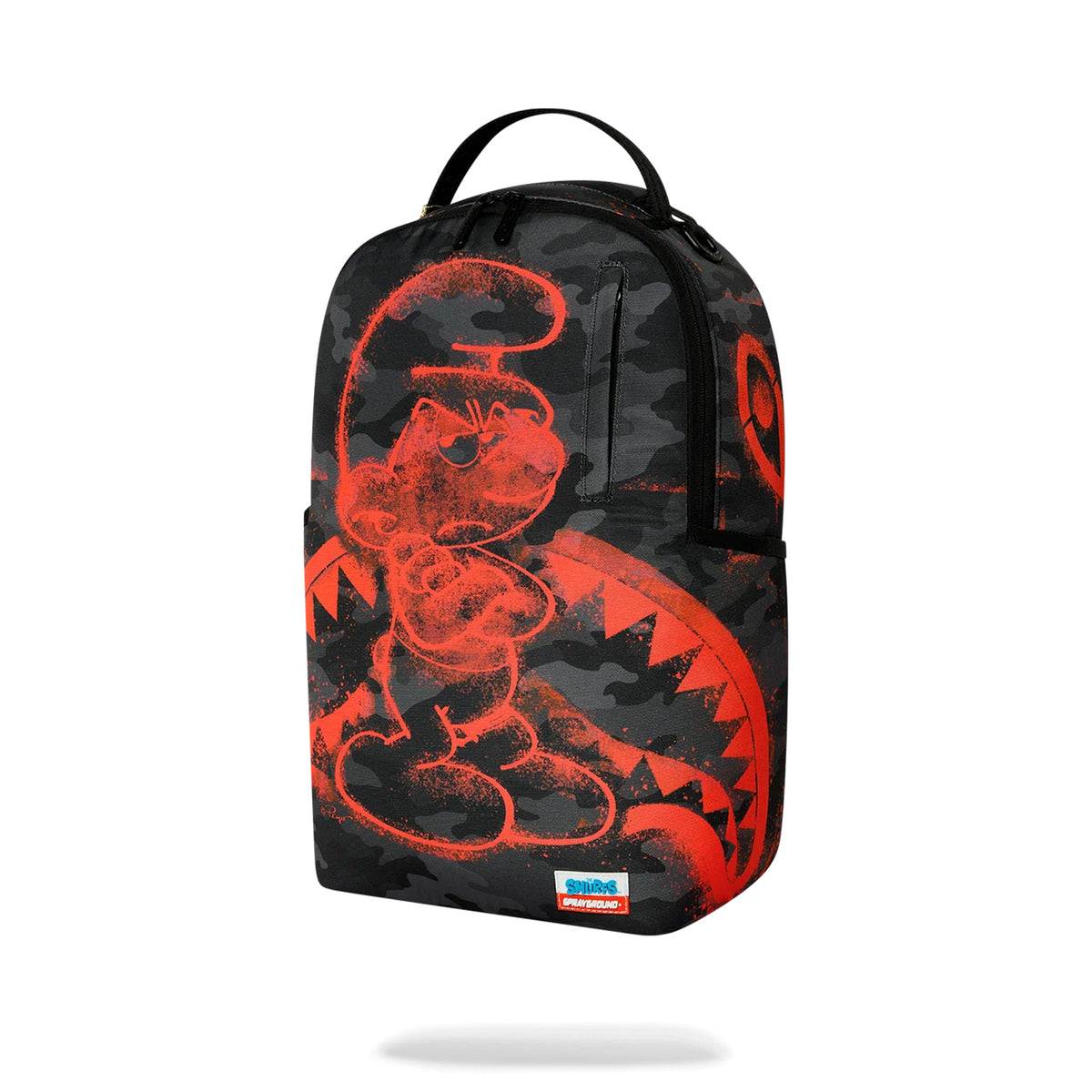 Mochila Sprayground Unisex Smurfs Red Stencil Multicolor