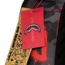 Mochila Sprayground Unisex Smurfs Red Stencil Multicolor