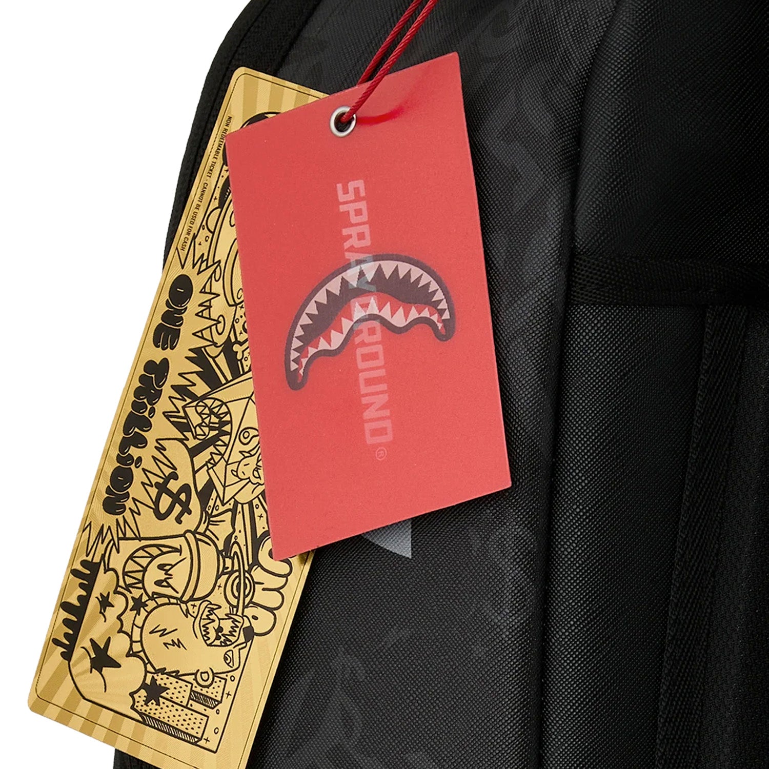 Mochila Urbano Unisex Sprayground 4am Red Shark
